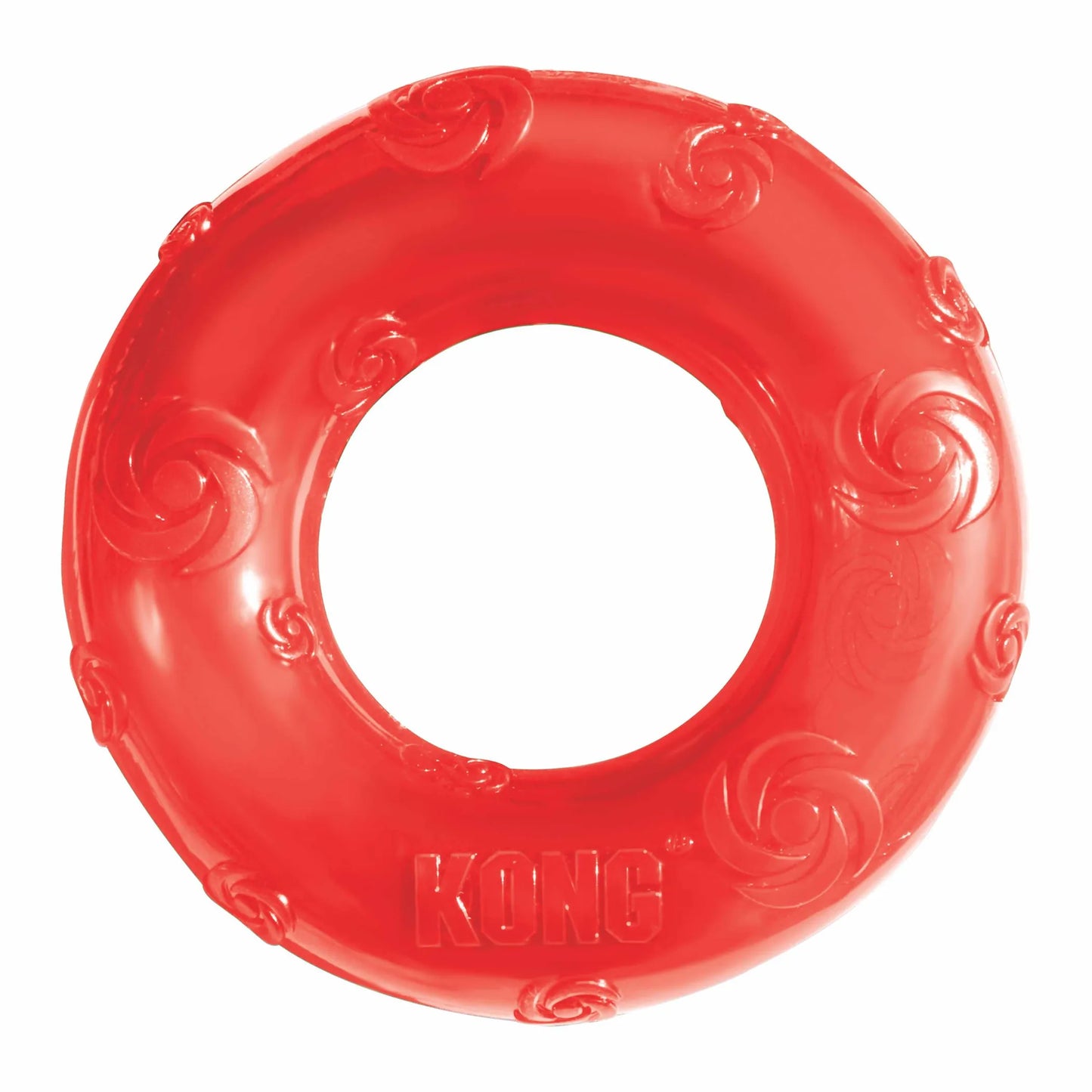 KONG(R) Squeezz Ring Dog Chew Toy Assorted Large